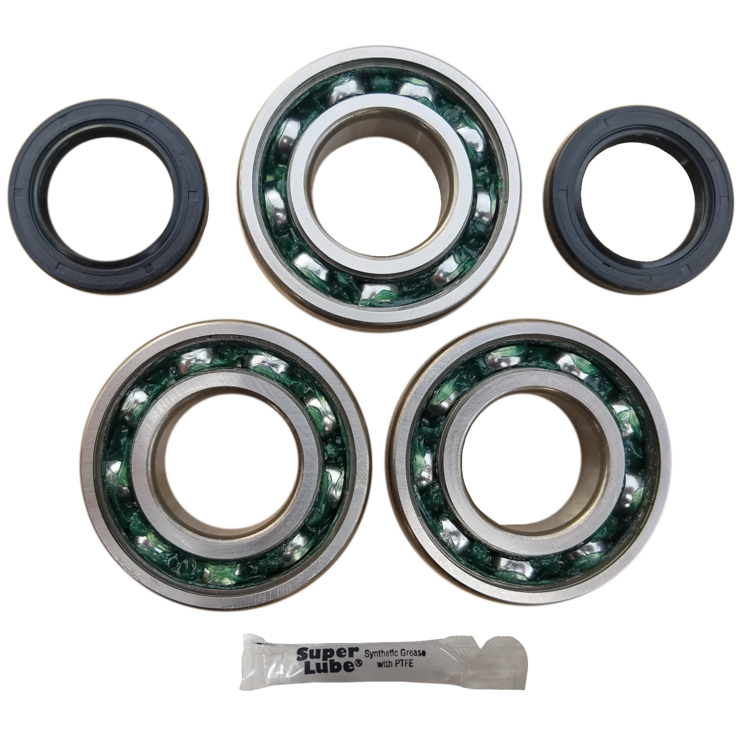 E-Z-GO 2PG & 3PG Golf Cart Crankshaft Seal & Bearing Set 80-93