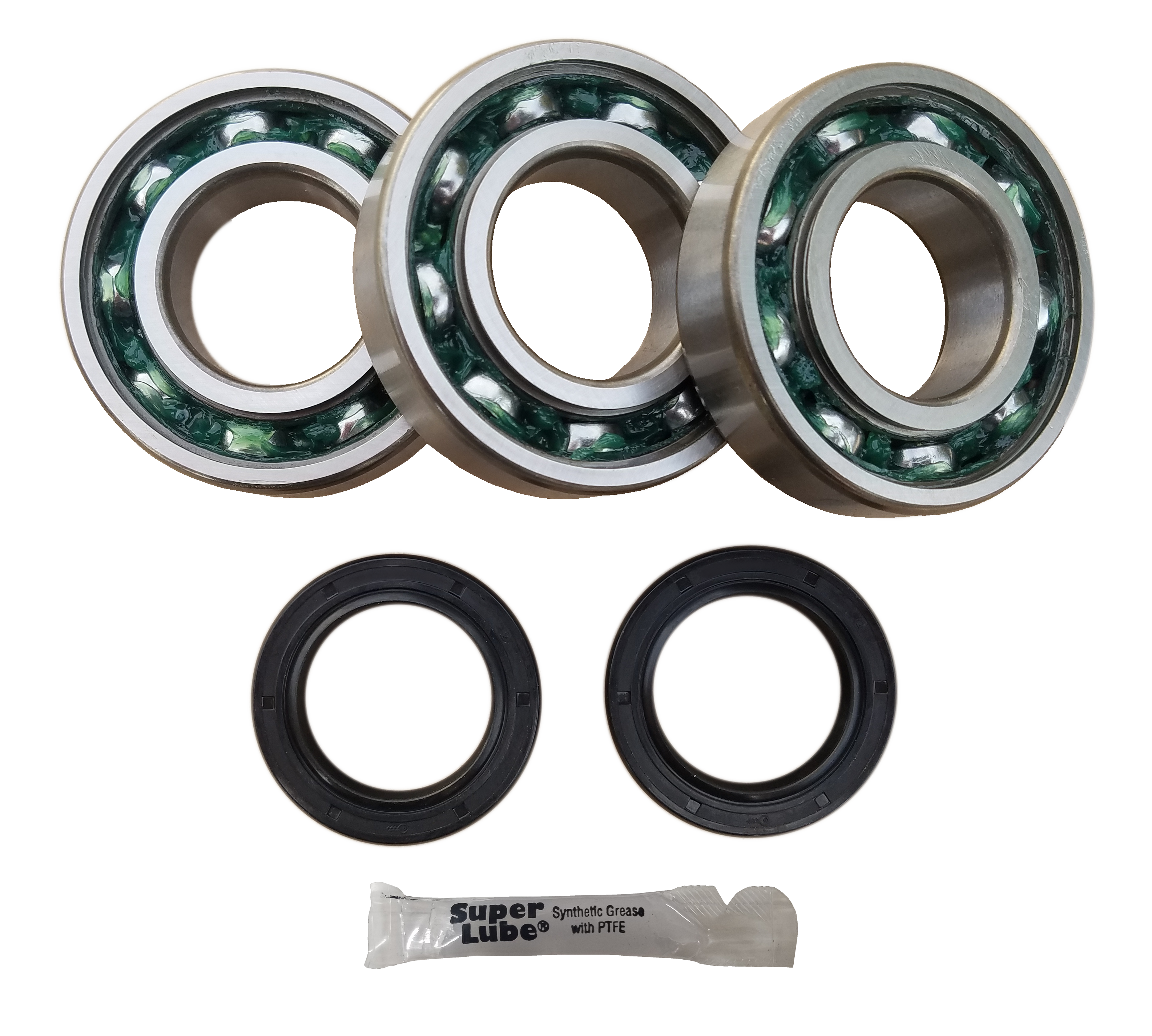 E-Z-GO 2PG & 3PG Golf Cart Crankshaft Seal & Bearing Set 80-93